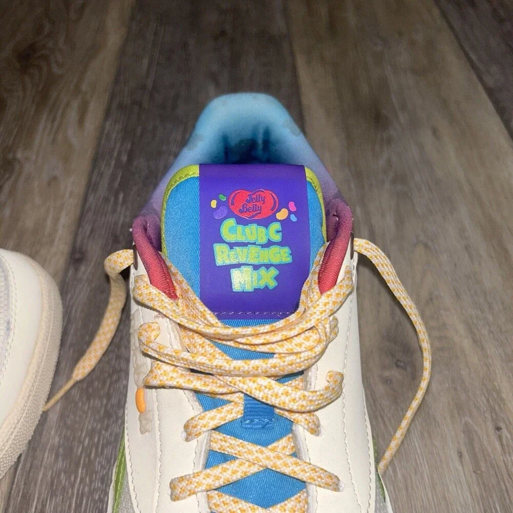 Reebok Men's US Size 9.5 Jelly Belly Club C Revenge Mix Shoes GV8263 Jelly Bean